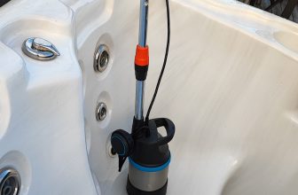 tömma spabadet i vinter